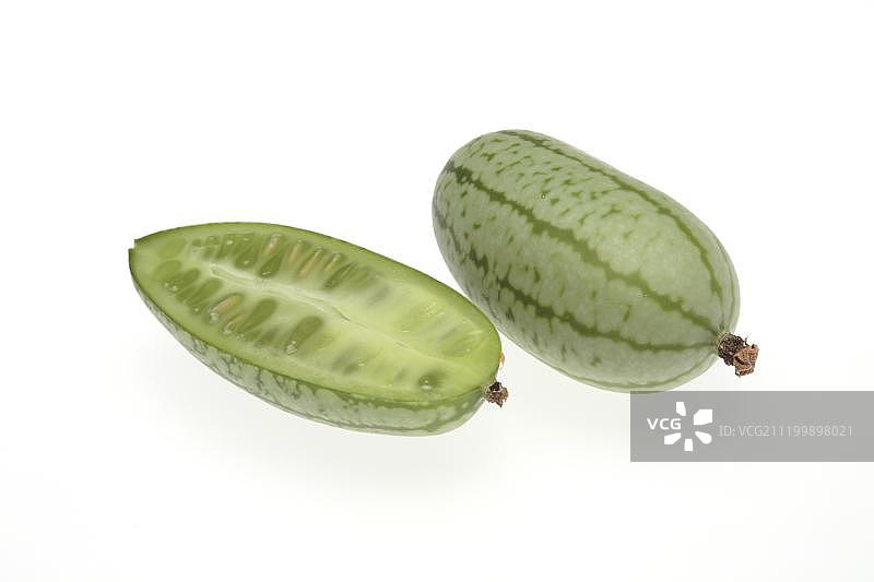 迷你墨西哥酸黄瓜（Meliothria scabra）图片素材