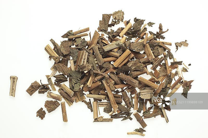 药用植物佩兰的干草药图片素材