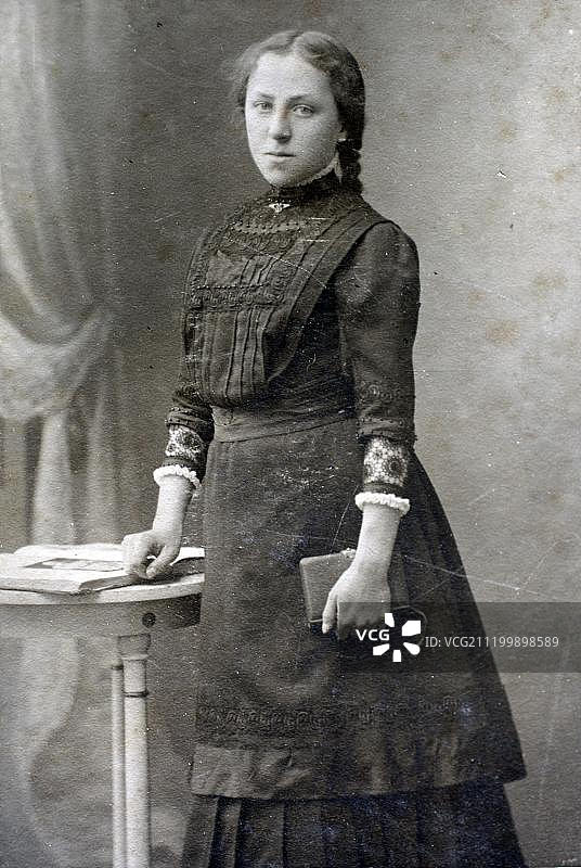 历史照片：1901年德国北部图片素材