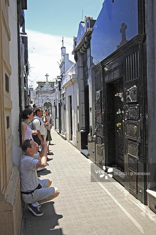 阿根廷布宜诺斯艾利斯雷科莱塔公墓贝隆夫人墓碑图片素材