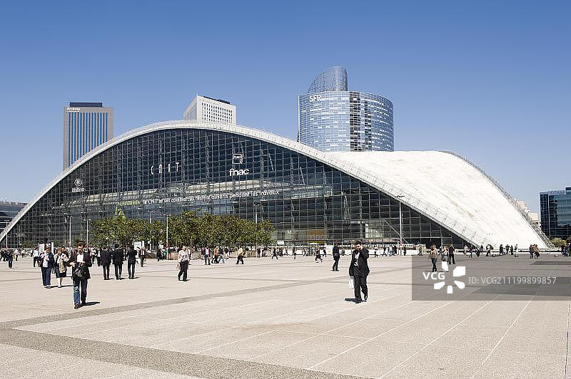 巴黎拉德芳斯新工业技术中心图片素材