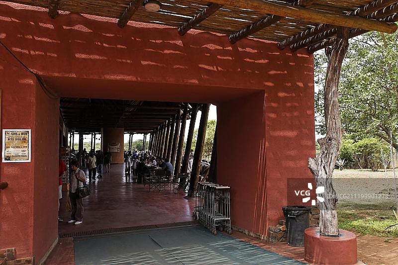 克鲁格国家公园下萨比耶休息营地购物中心，南非图片素材