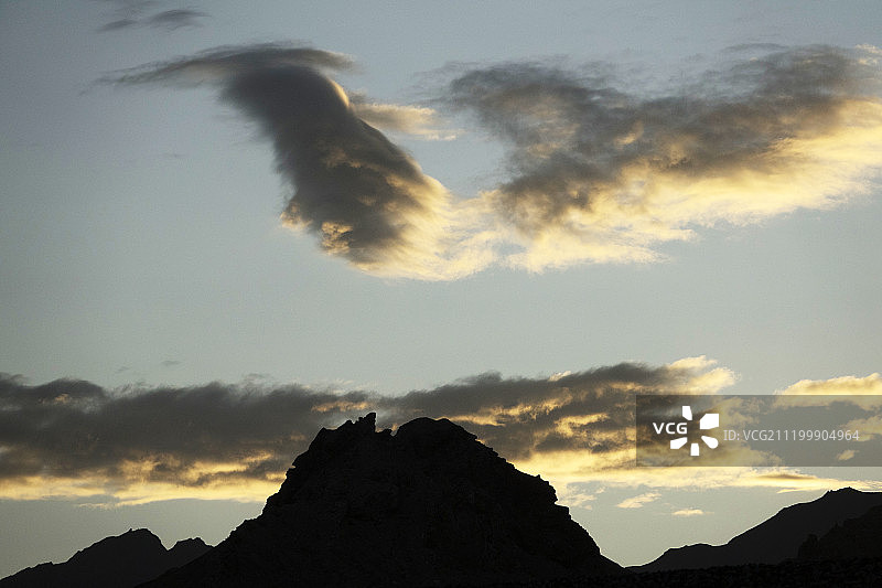 中国青海格尔市昆仑山秀沟图片素材