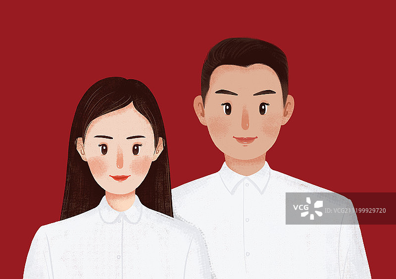 结婚照图片素材