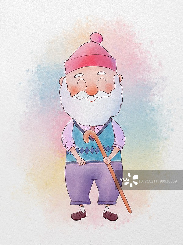 老爷爷图片素材