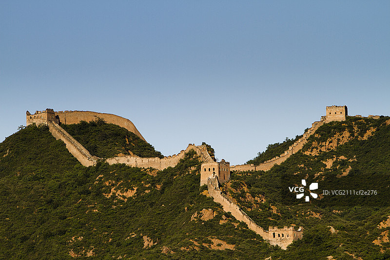 北京金山岭长城图片素材