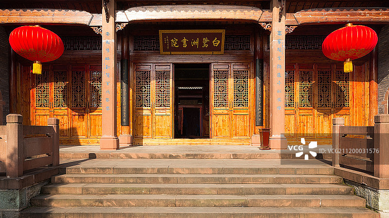 吉安白鹭洲书院图片素材