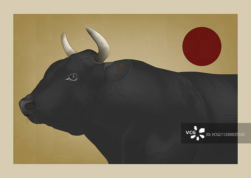 日本风格的插图图片素材