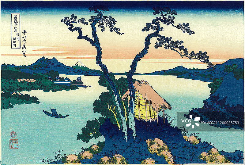 日本风格的插图图片素材