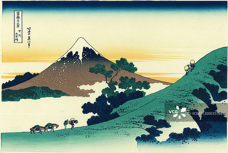 日本风格的插图图片素材
