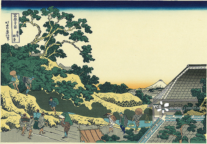 日本风格的插图图片素材