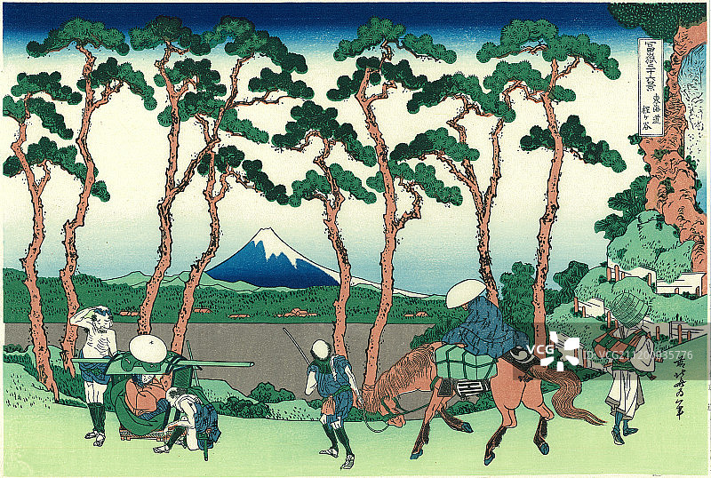 日本风格的插图图片素材