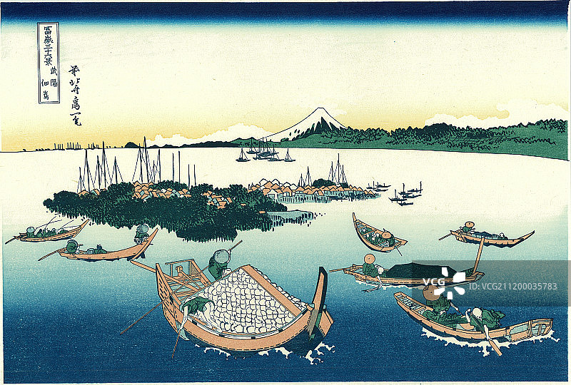 日本风格的插图图片素材