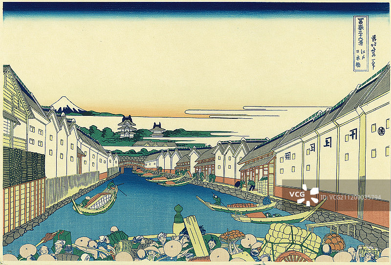 日本风格的插图图片素材