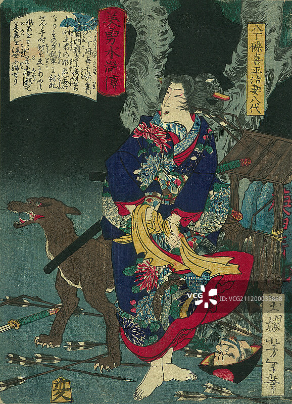 日本风格的插图图片素材