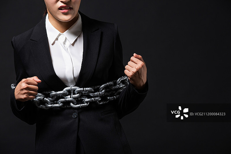 压力、救赎、绝望、锁链、束缚图片素材