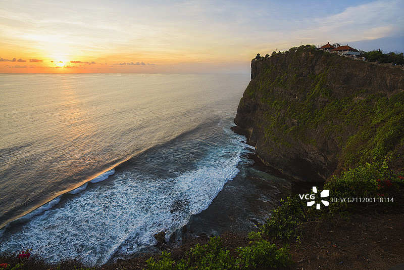 印度尼西亚巴厘岛乌鲁瓦图情人崖图片素材