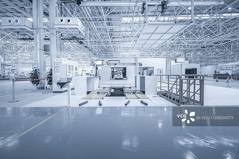 工业4.0汽车工厂图片素材