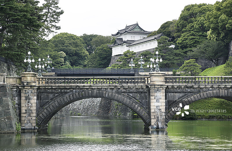 日本经典目的地东京二重桥图片素材