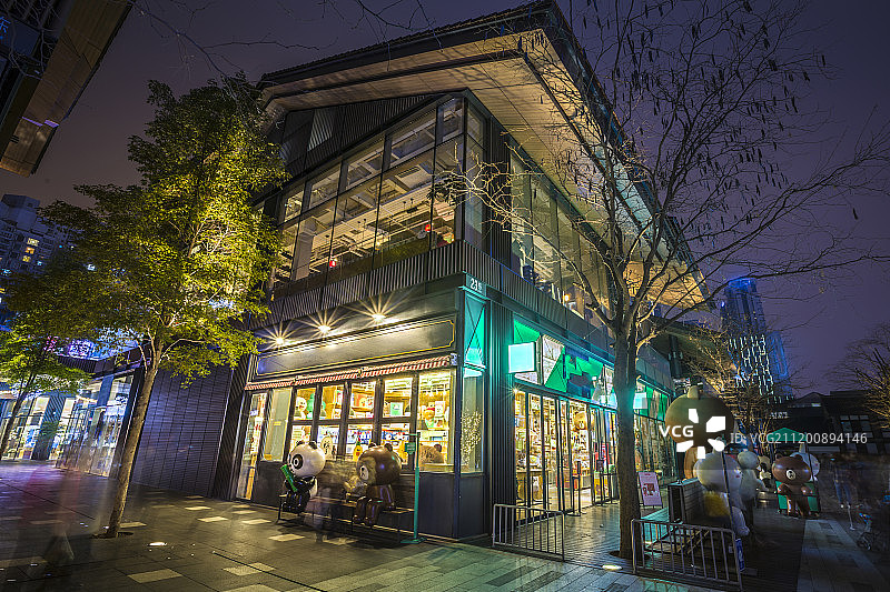 成都太古里图片素材