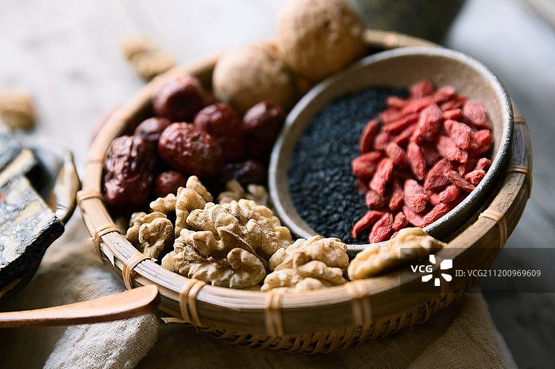 阿胶糕原料图片素材