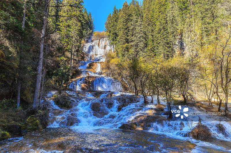 四川阿坝牟尼沟风光图片素材