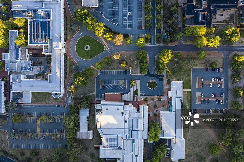 澳大利亚堪培拉航拍图片素材