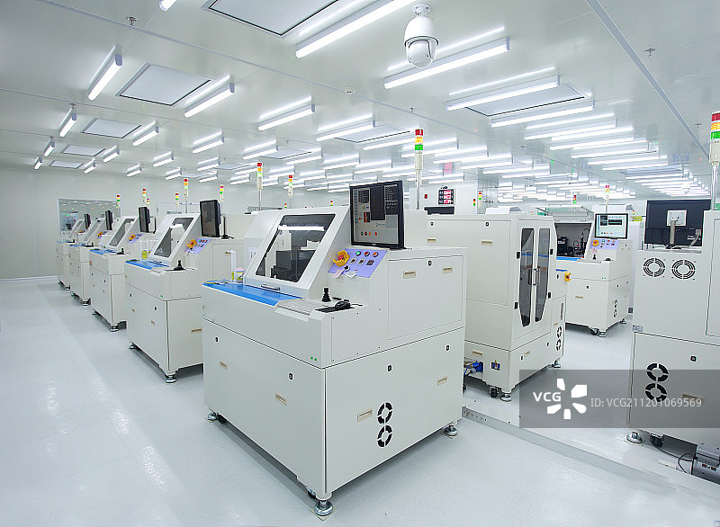 半导体工厂图片素材