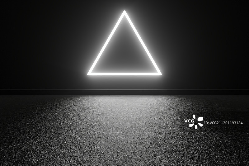 3D霓虹灯抽象背景图片素材