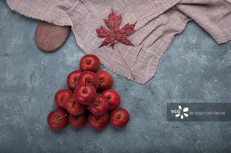 山楂浆果图片素材