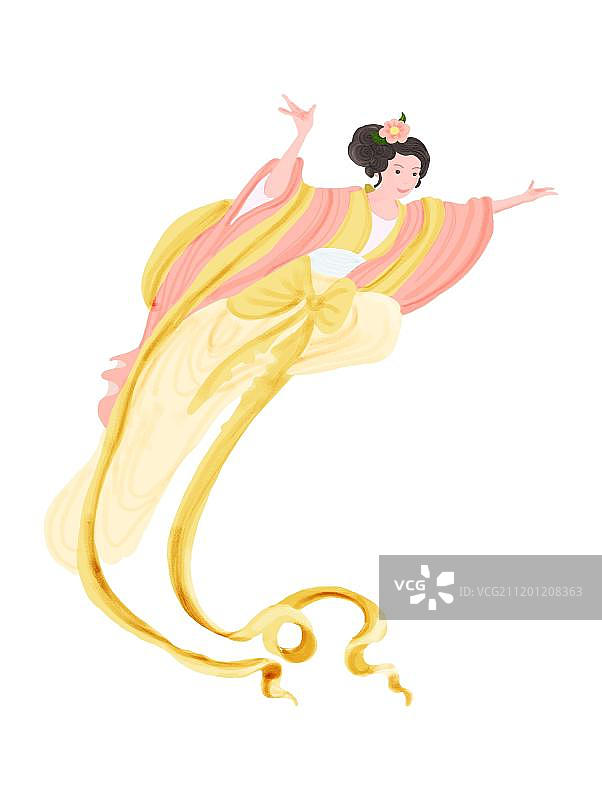 嫦娥奔月图片素材