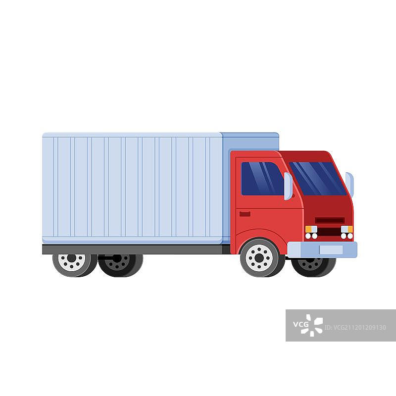 物流货车图片素材