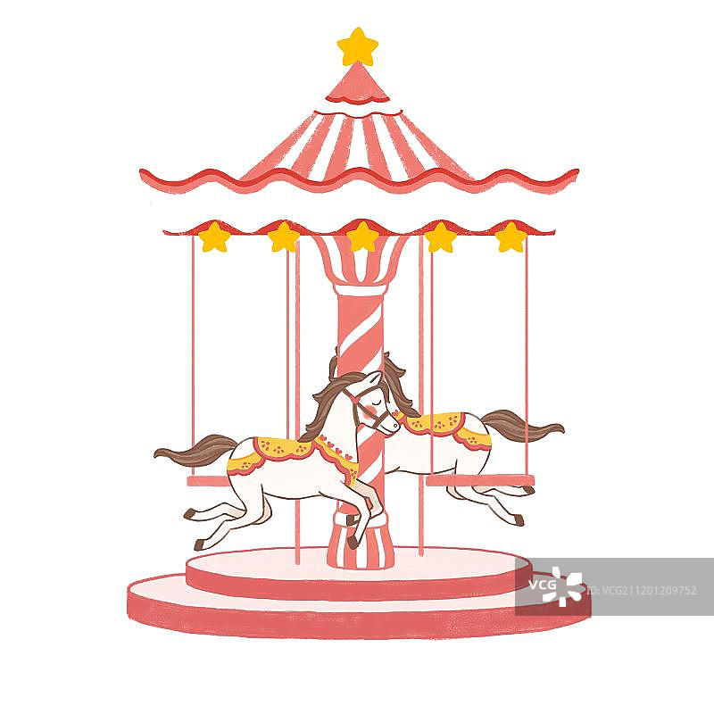 旋转木马图片素材