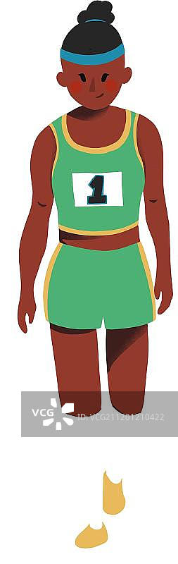 健康活力的运动员图片素材