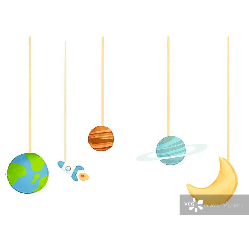 星空装饰图片素材