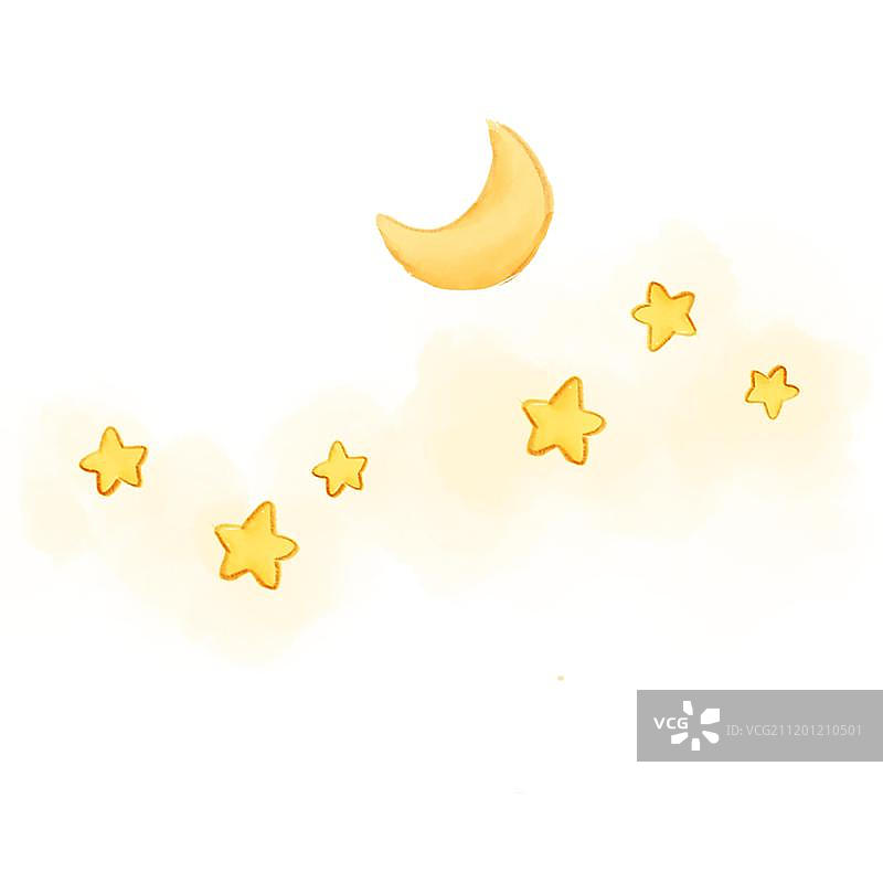 月亮和星星图片素材