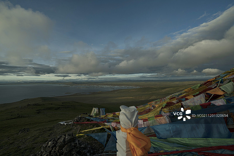 三江源国家公园黄河源头.扎陵湖.鄂陵湖.牛碑山图片素材