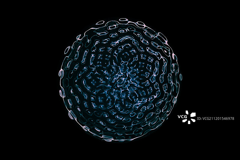 音频共振不同频率特殊手法拍摄图案黑底创意科技素材概念图片素材