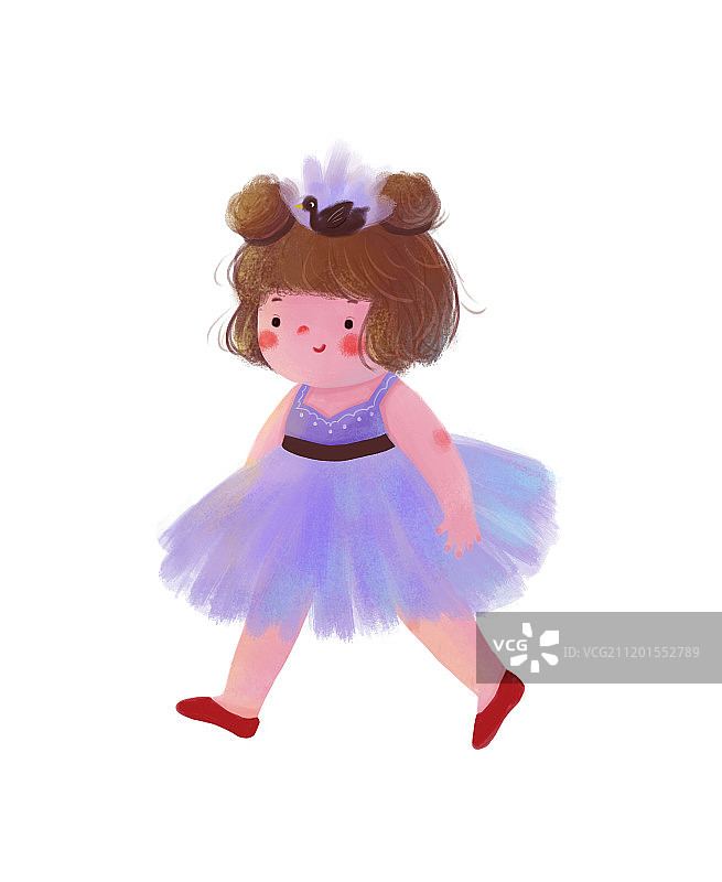芭蕾女孩图片素材
