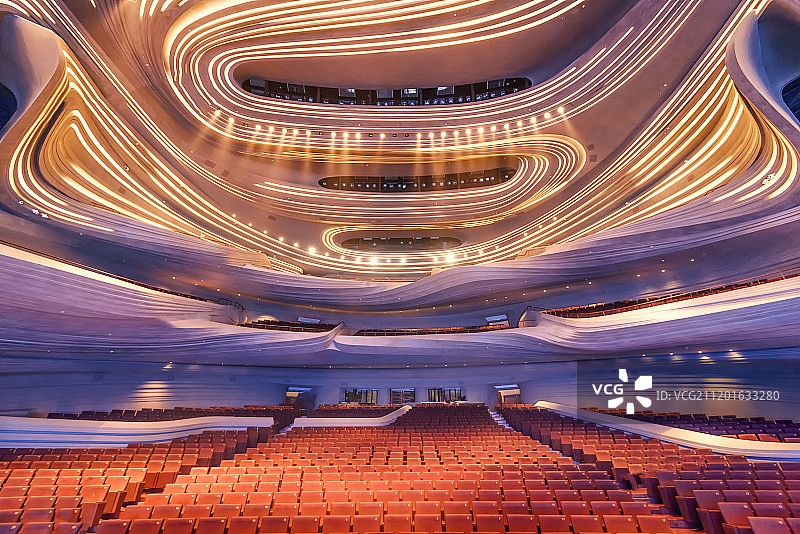 梅溪湖文化艺术中心大剧院演播厅图片素材
