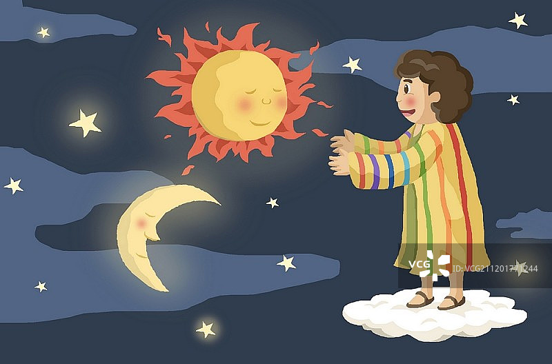 基督教概念插画图片素材