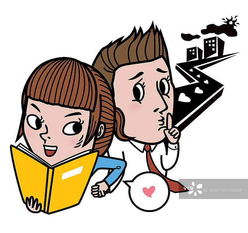 办公室生活主题矢量插画图片素材