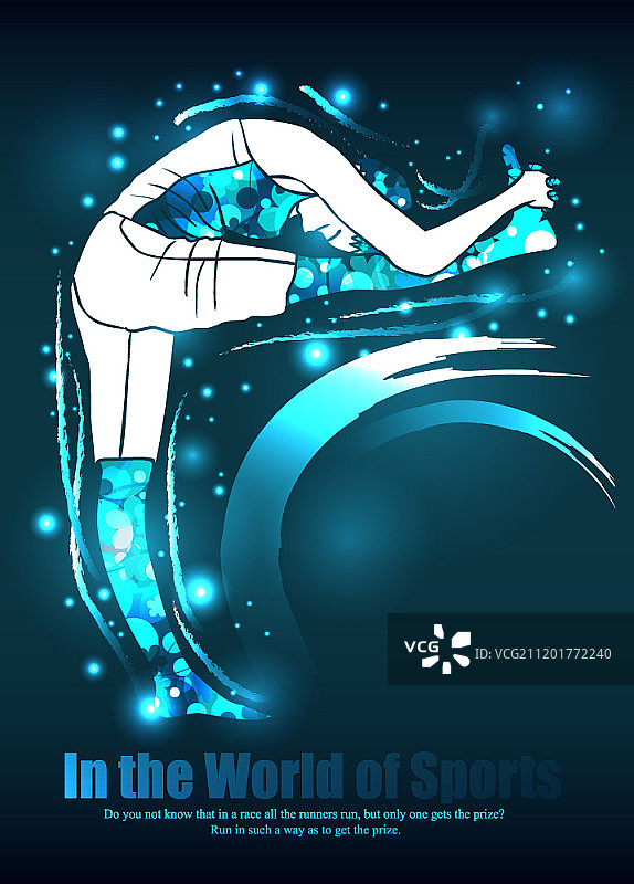 运动主题矢量插画图片素材