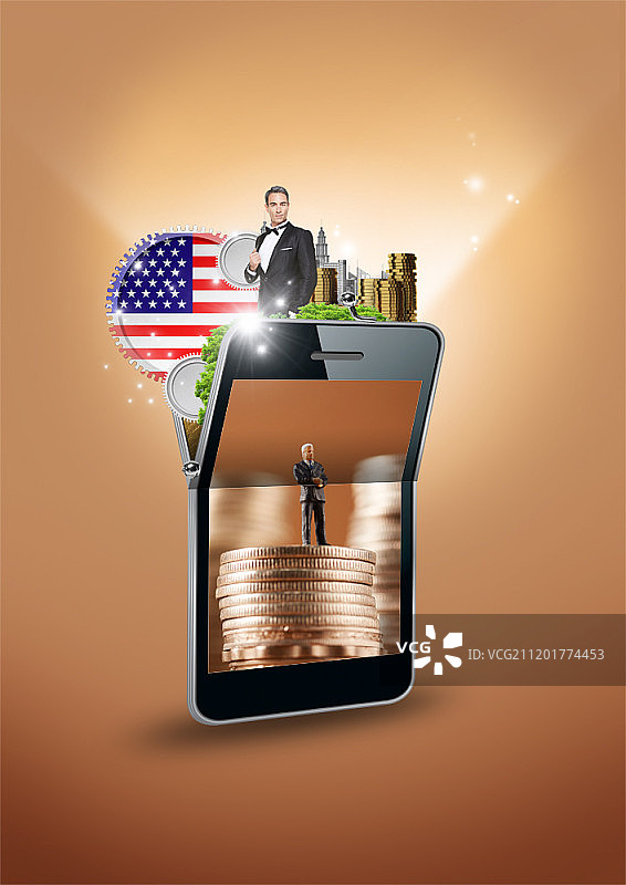 商业概念数字合成图像图片素材