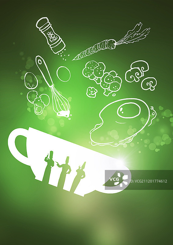 烹饪概念创意设计图片素材