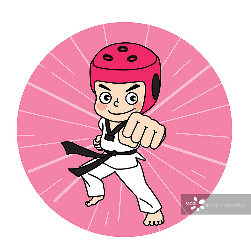 男孩角色在做运动图片素材