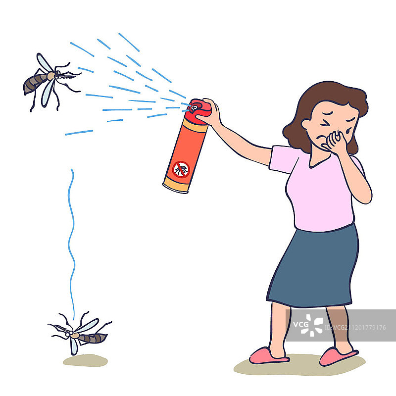 抗化学主题矢量插画图片素材