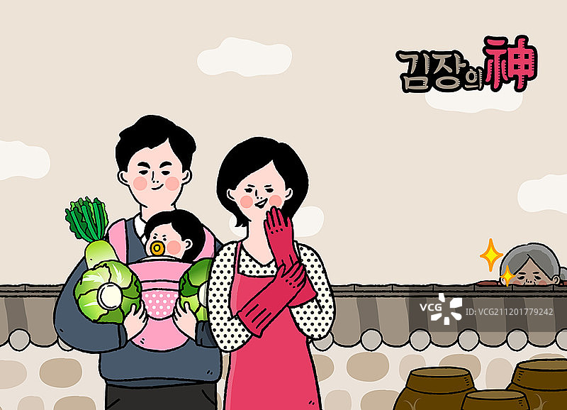 韩国美食：泡菜图片素材