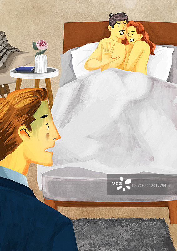 家庭问题概念插图图片素材