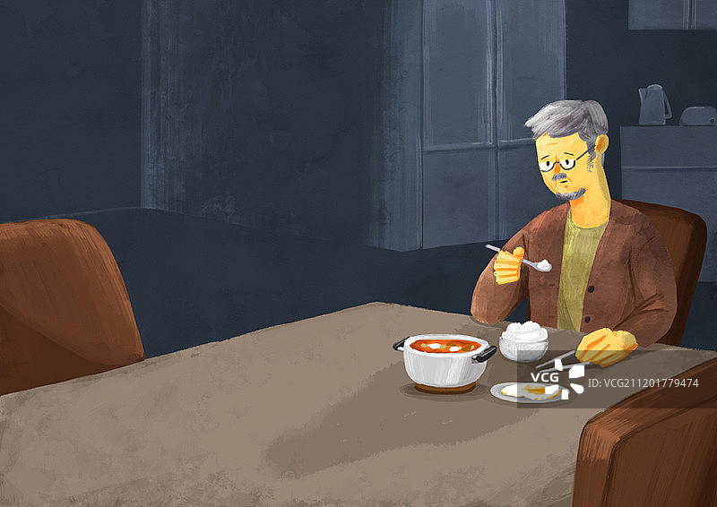 家庭问题概念插图图片素材